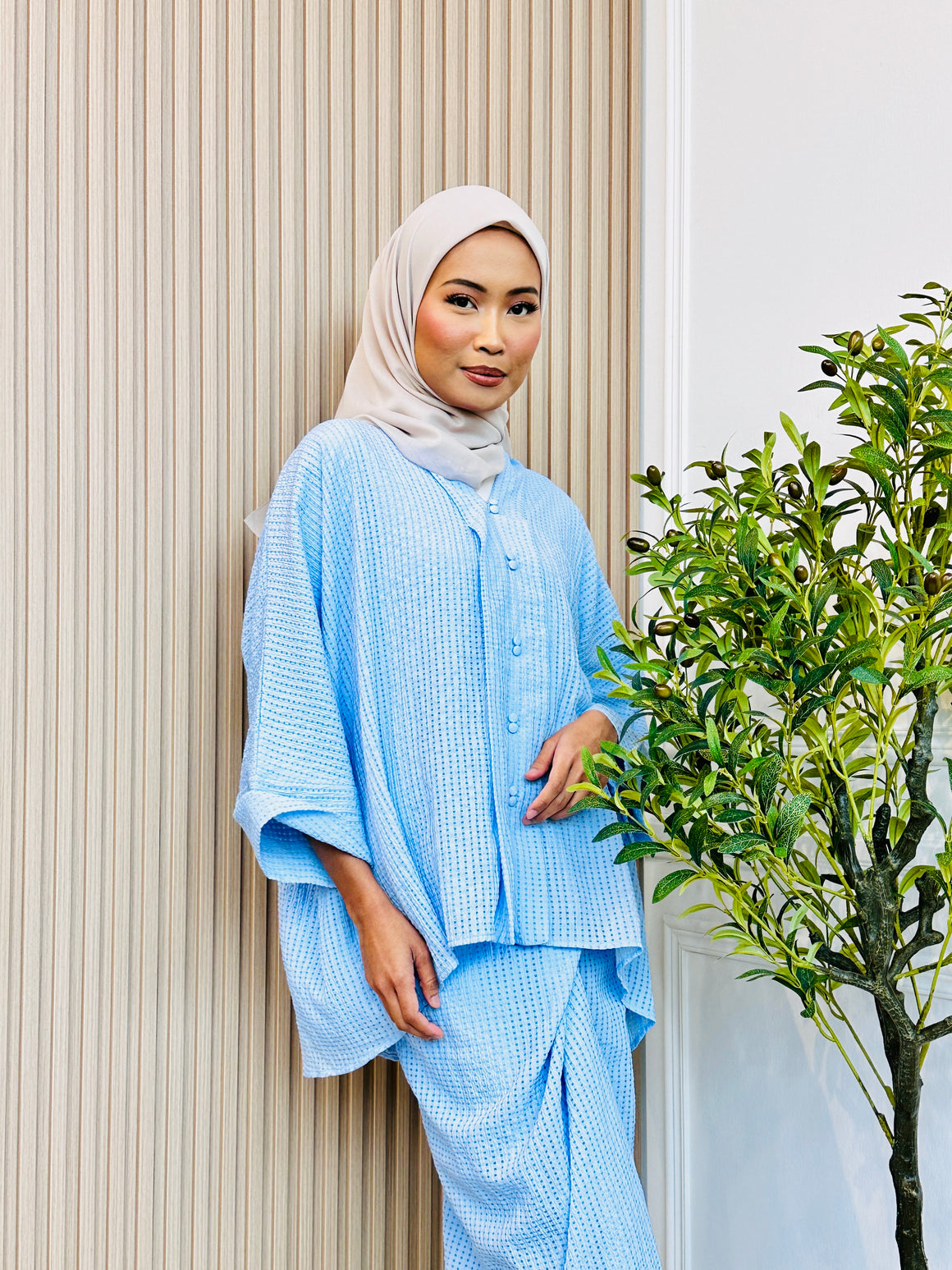 Eid25 - Camellia Kimono Kebaya Set