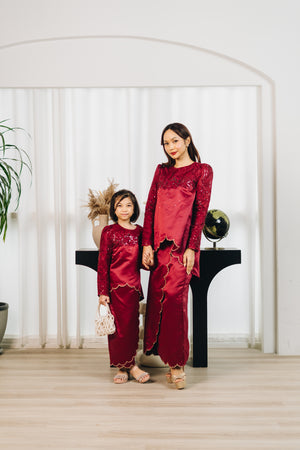 Eid25 - Sophia Lace Kurung (Kids)