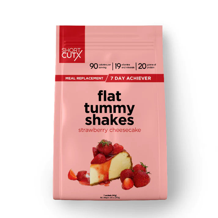 Shortcutx Flat Tummy Shakes - Strawberry Cheesecake