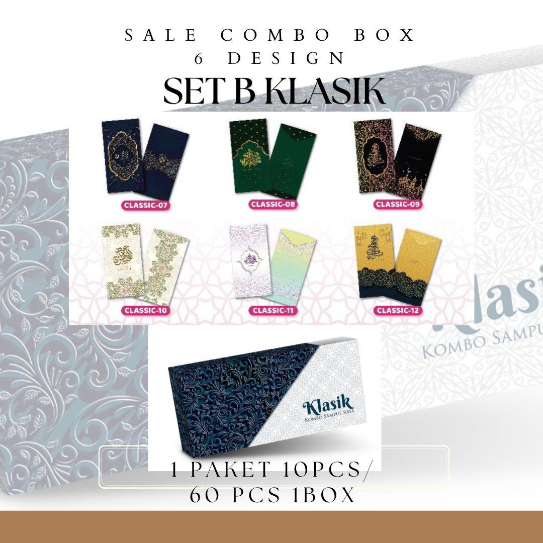 Sampul Raya Combo Design (Consist of 60pcs, 10pcs/packet)