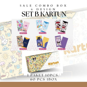 Sampul Raya Combo Design (Consist of 60pcs, 10pcs/packet)