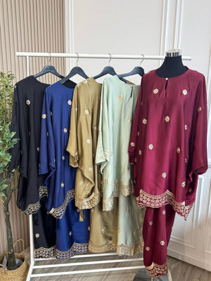 Eid25 - Estella Kurung Sulam Songket Set