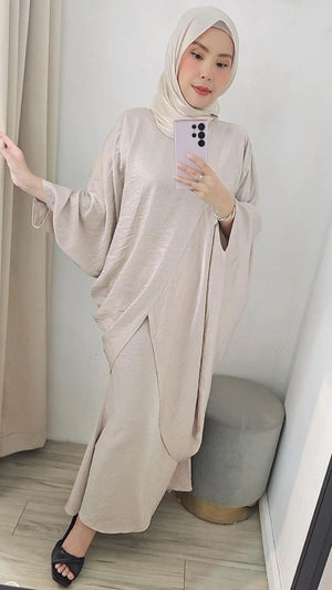 Eid25 - Julieta Drape Kaftan Set