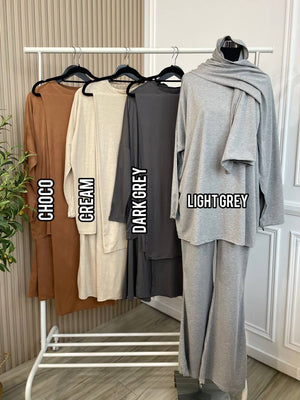 Rebecca Bootcut Pants Set (comes with shawl)