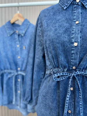 Cordelia Denim Blouse