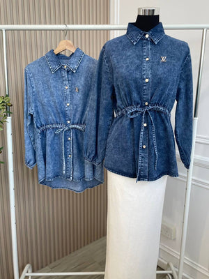 Cordelia Denim Blouse